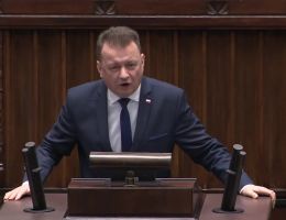 Poseł Mariusz Błaszczak - Wystąpienie z dnia 20 marca 2024 roku.