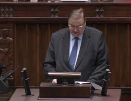 Poseł Szymon Giżyński - Oświadczenie z dnia 20 marca 2024 roku.