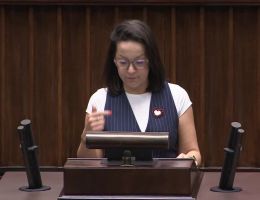 Posłanka Alicja Łepkowska-Gołaś - Wystąpienie z dnia 11 kwietnia 2024 roku.