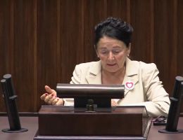 Posłanka Alicja Chybicka - Wystąpienie z dnia 11 kwietnia 2024 roku.