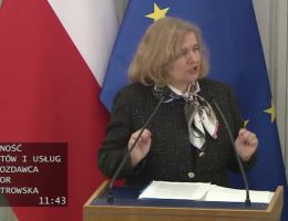 Senator Jolanta Piotrowska - Wystąpienie z dnia 18 kwietnia 2024 roku.