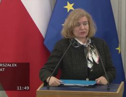Senator Jolanta Piotrowska - Wystąpienie z dnia 18 kwietnia 2024 roku.