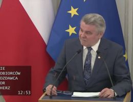 Senator Janusz Pęcherz - Wystąpienie z dnia 18 kwietnia 2024 roku.