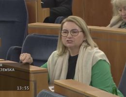 Senator Barbara Zdrojewska - Wystąpienie z dnia 18 kwietnia 2024 roku.