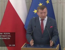 Senator Barbara Zdrojewska - Wystąpienie z dnia 18 kwietnia 2024 roku.