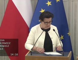 Senator Ewa Matecka - Wystąpienie z dnia 18 kwietnia 2024 roku.