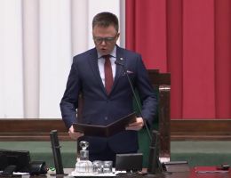 Posłanka Monika Pawłowska - Ślubowanie z dnia 06 marca 2024 roku.