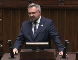 Poseł Mirosław Suchoń - Wystąpienie z dnia 08 maja 2024 roku.