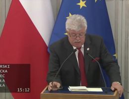 Senator Jan Hamerski - Wystąpienie z dnia 08 maja 2024 roku.