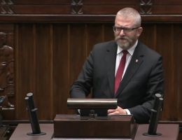 Poseł Grzegorz Braun - Wystąpienie z dnia 08 maja 2024 roku.