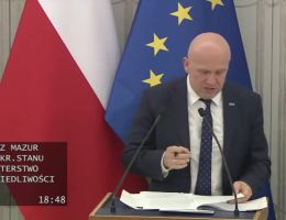 Senator Barbara Zdrojewska - Wystąpienie z dnia 08 maja 2024 roku.