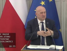 Senator Ewa Matecka - Wystąpienie z dnia 08 maja 2024 roku.