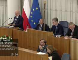 Senator Krzysztof Kwiatkowski - Wystąpienie z dnia 08 maja 2024 roku.