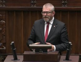 Poseł Grzegorz Braun - Wystąpienie z dnia 09 maja 2024 roku.