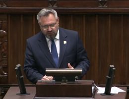 Poseł Mirosław Suchoń - Wystąpienie z dnia 09 maja 2024 roku.