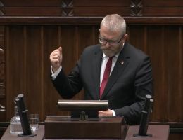 Poseł Grzegorz Braun - Wystąpienie z dnia 09 maja 2024 roku.