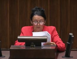 Posłanka Alicja Chybicka - Oświadczenie z dnia 15 maja 2024 roku.