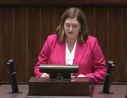 Posłanka Anna Gembicka - Wystąpienie z dnia 22 maja 2024 roku.