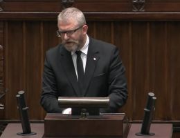 Poseł Grzegorz Braun - Wystąpienie z dnia 22 maja 2024 roku.
