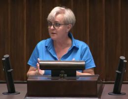 Posłanka Joanna Kluzik-Rostkowska - Wystąpienie z dnia 22 maja 2024 roku.