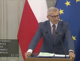 Senator Krzysztof Kwiatkowski - Wystąpienie z dnia 22 maja 2024 roku.
