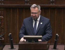 Poseł Mirosław Suchoń - Wystąpienie z dnia 22 maja 2024 roku.