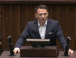 Poseł Sławomir Mentzen - Wystąpienie z dnia 22 maja 2024 roku.