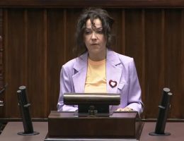 Posłanka Alicja Łepkowska-Gołaś - Wystąpienie z dnia 22 maja 2024 roku.