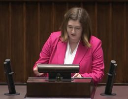 Posłanka Anna Gembicka - Wystąpienie z dnia 22 maja 2024 roku.