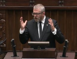 Poseł Grzegorz Braun - Wystąpienie z dnia 22 maja 2024 roku.