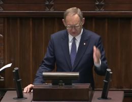 Poseł Roman Fritz - Wystąpienie z dnia 22 maja 2024 roku.