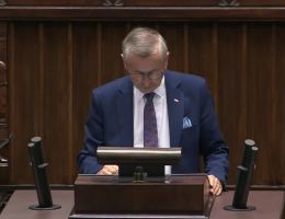 Poseł Tadeusz Tomaszewski - Wystąpienie z dnia 22 maja 2024 roku.