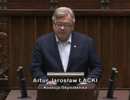 Poseł Artur Jarosław Łącki - Wystąpienie z dnia 28 czerwca 2024 roku.
