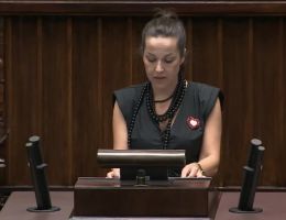 Posłanka Alicja Łepkowska-Gołaś - Oświadczenie z dnia 12 lipca 2024 roku.