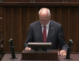 Poseł Antoni Macierewicz - Oświadczenie z dnia 12 lipca 2024 roku.