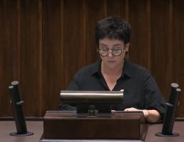 Posłanka Barbara Grygorcewicz - Oświadczenie z dnia 12 lipca 2024 roku.