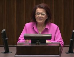 Posłanka Maria Kurowska - Oświadczenie z dnia 12 lipca 2024 roku.