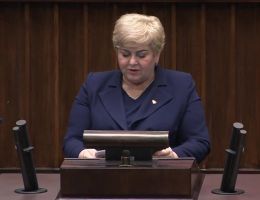 Posłanka Małgorzata Pępek - Wystąpienie z dnia 16 stycznia 2024 roku.