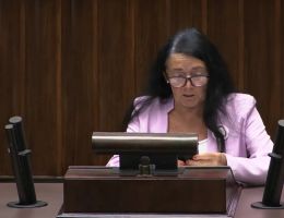 Posłanka Alicja Chybicka - Wystąpienie z dnia 24 lipca 2024 roku.