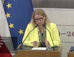 Senator Barbara Zdrojewska - Wystąpienie z dnia 24 lipca 2024 roku.
