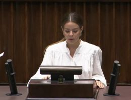 Posłanka Aleksandra Leo - Wystąpienie z dnia 24 lipca 2024 roku.