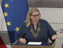 Senator Barbara Zdrojewska - Wystąpienie z dnia 25 lipca 2024 roku.