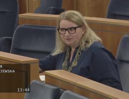 Senator Barbara Zdrojewska - Wystąpienie z dnia 25 lipca 2024 roku.