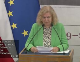 Senator Jolanta Piotrowska - Wystąpienie z dnia 25 lipca 2024 roku.