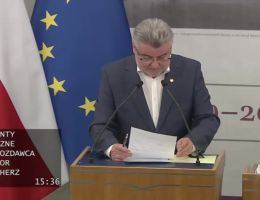 Senator Janusz Pęcherz - Wystąpienie z dnia 25 lipca 2024 roku.