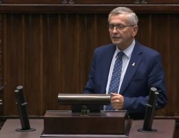 Poseł Tadeusz Tomaszewski - Wystąpienie z dnia 25 lipca 2024 roku.