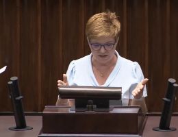 Posłanka Urszula Augustyn - Wystąpienie z dnia 26 lipca 2024 roku.