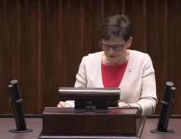 Posłanka Krystyna Szumilas - Wystąpienie z dnia 16 stycznia 2024 roku.