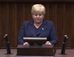 Posłanka Małgorzata Pępek - Wystąpienie z dnia 16 stycznia 2024 roku.