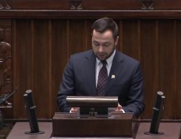 Poseł Bartosz Romowicz - Wystąpienie z dnia 16 stycznia 2024 roku.